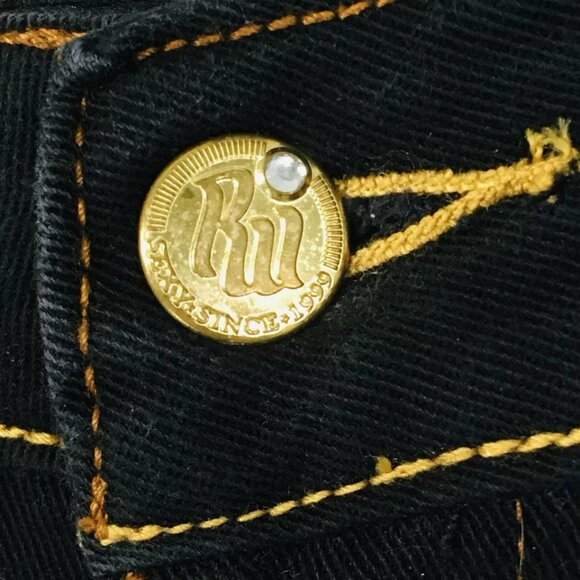 Vtg Rocawear Women’s Jeans Low Rise Boot Cut Sz 13 (32W X 33L ) Streetwear Y2K - Picture 8 of 14